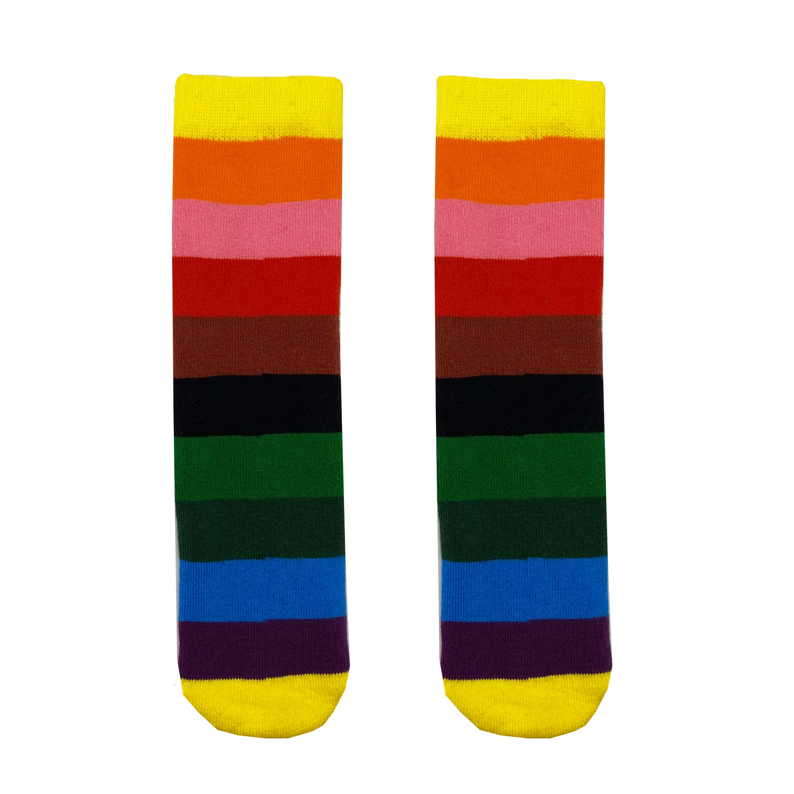 Rainbow Mini Welly Sock - Squelch Wellies