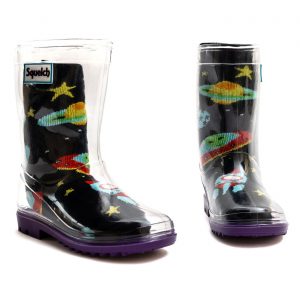 Squelch Wellies Space Sock