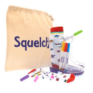Squelch Wellies Colouring Sock