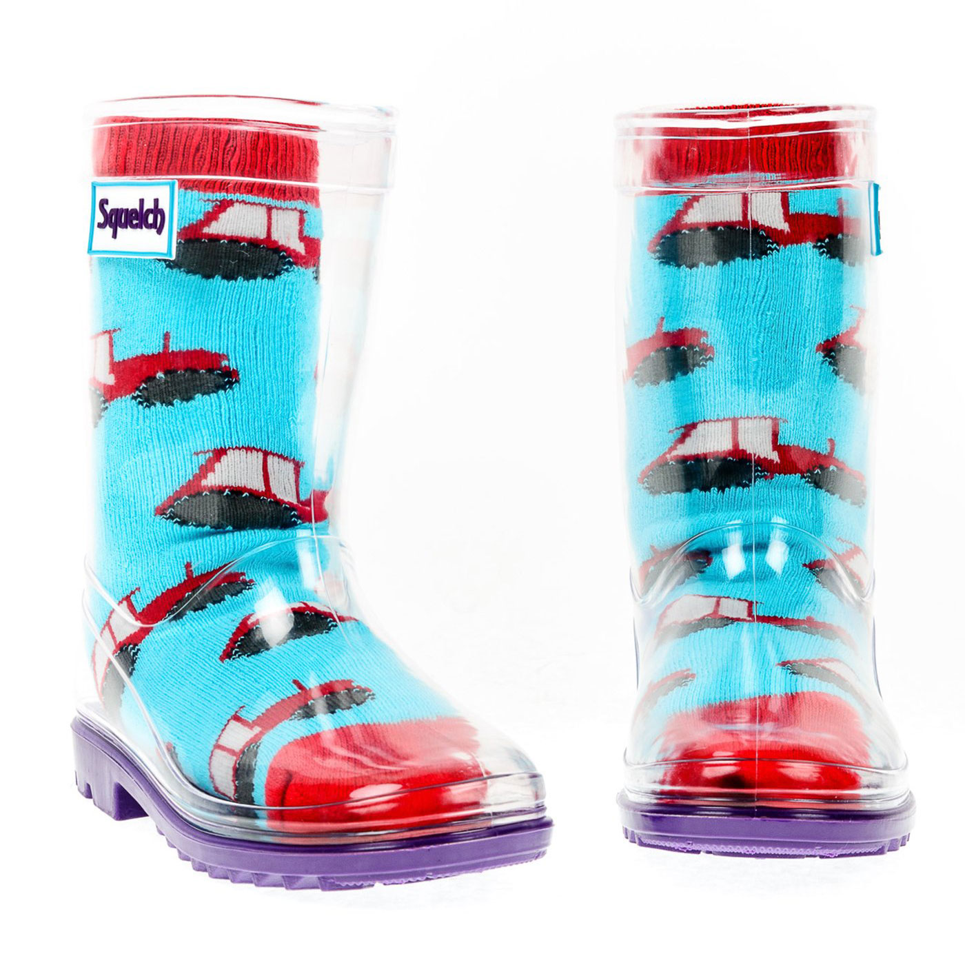 Tractor Mini Welly Sock - Squelch Wellies