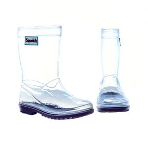 Squelch Wellies Transparent Boots