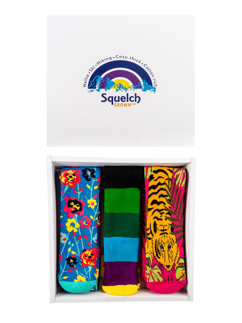 Grown Up SockBox Two - Squelch Wellies