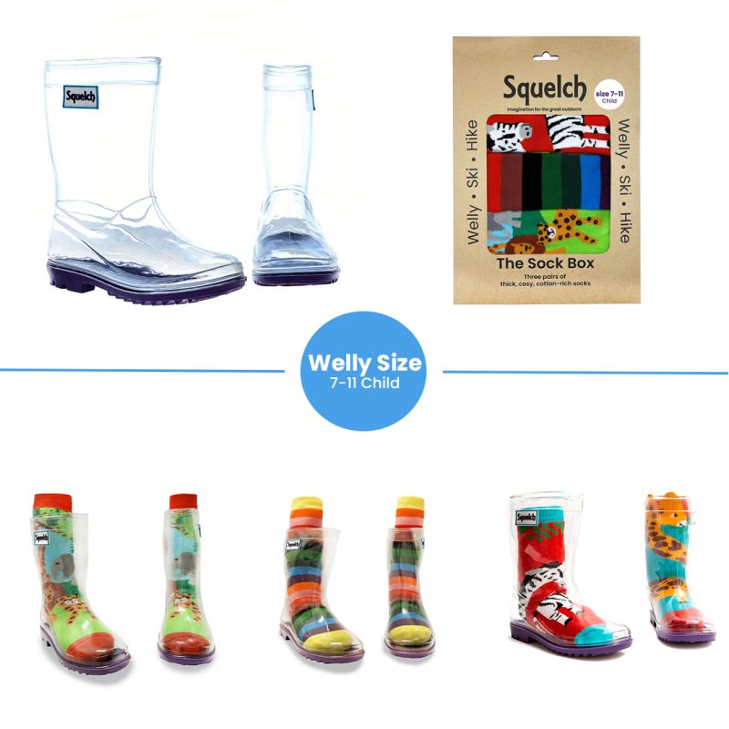 Safari Wellies & Socks Package